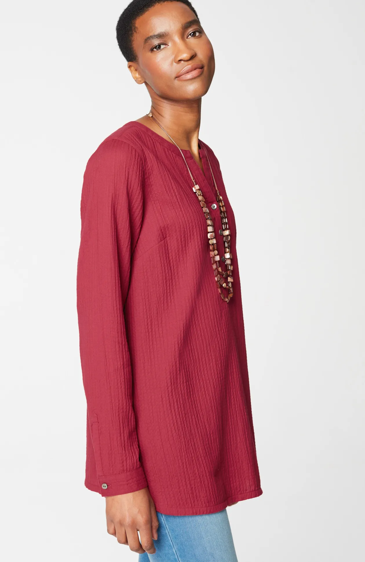 Pure Jill Textured Tunic