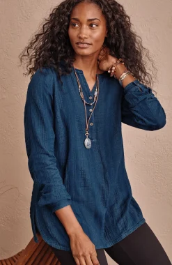 Pure Jill Textured Tunic