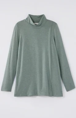 Pure Jill Tranquility Mock-Neck Tunic