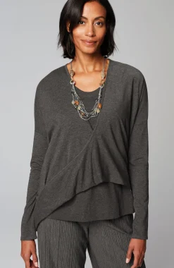 Pure Jill Twist-Front Top