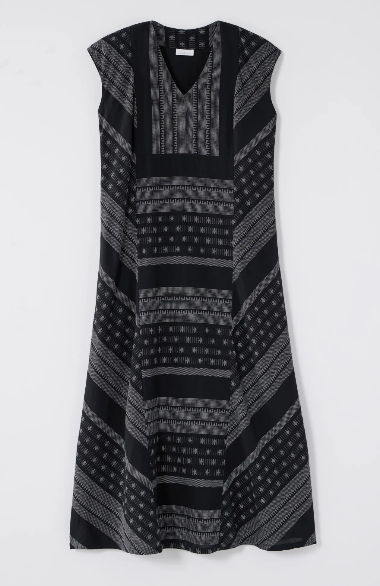 Pure Jill Yarn-Dyed Dobby Maxi Dress