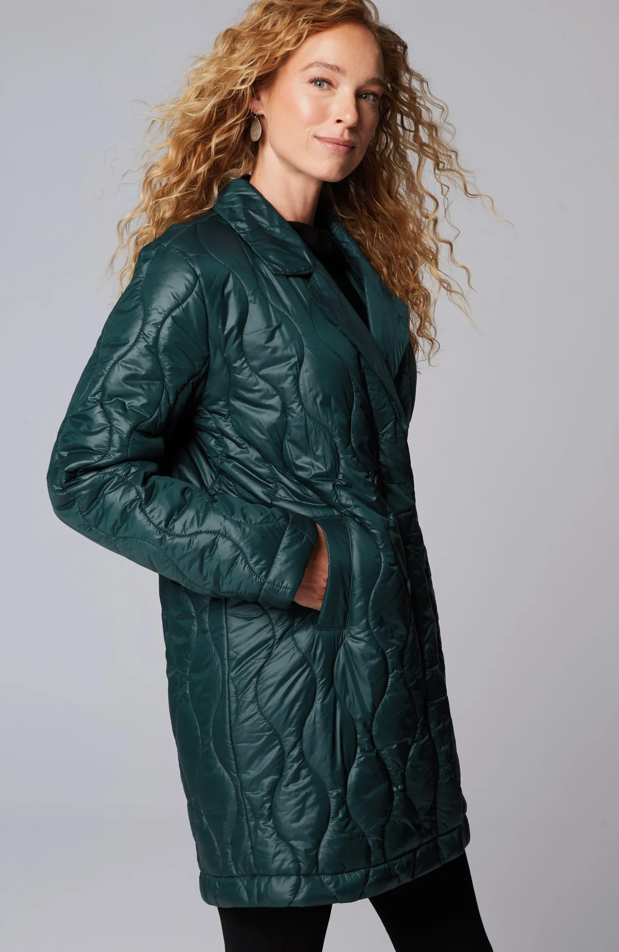 Quilted Puffer Coat