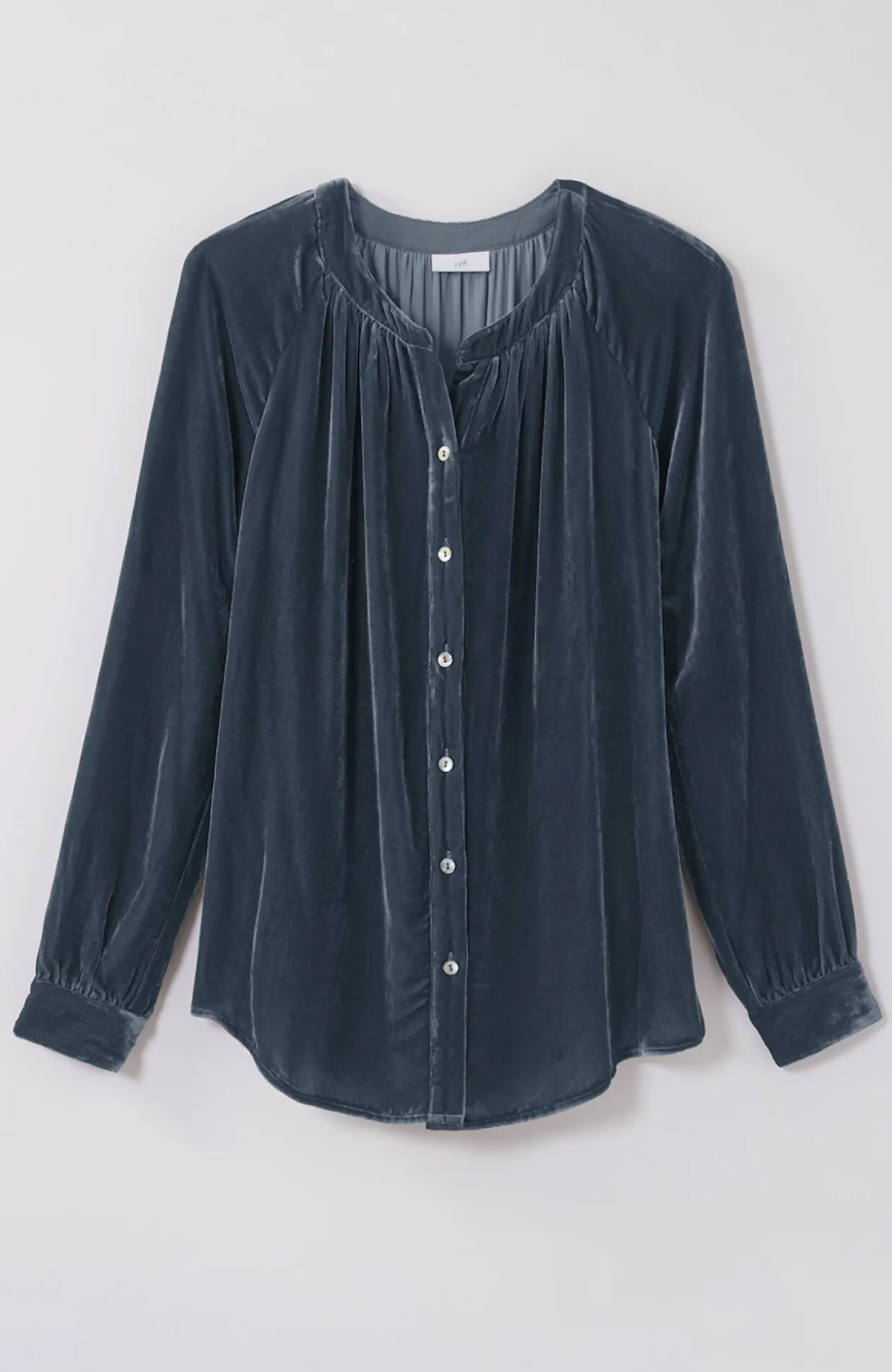 Rayon & Silk Velvet Blouse