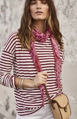 Relaxed Boat-Neck Tee