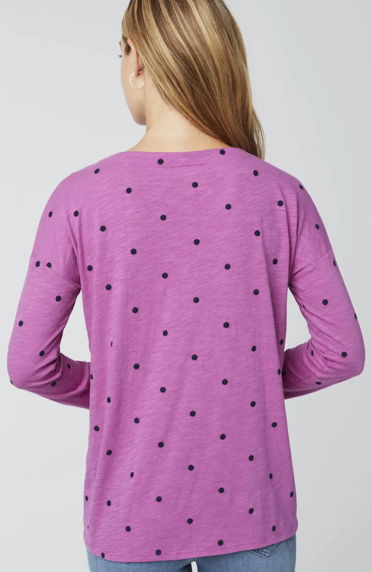 Relaxed Boat-Neck Tee