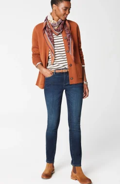 Relaxed Boat-Neck Tee