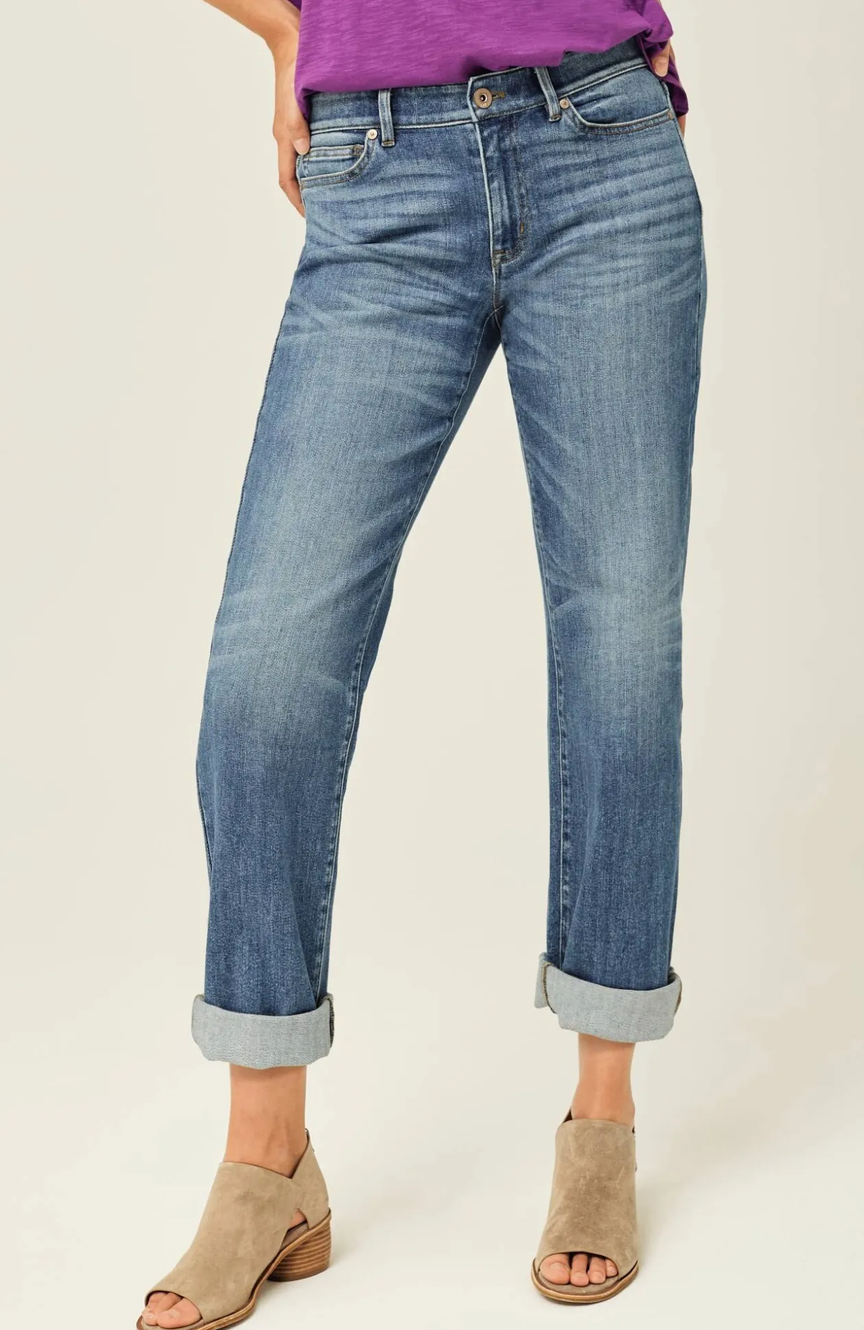 Relaxed Boyfriend Jeans
