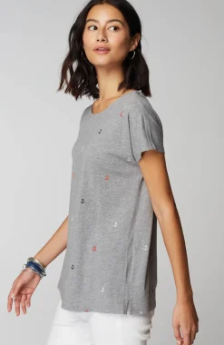 Relaxed Dolman-Sleeve Tee