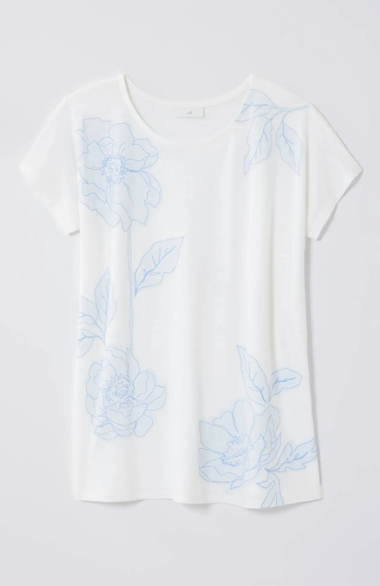 Relaxed Dolman-Sleeve Tee