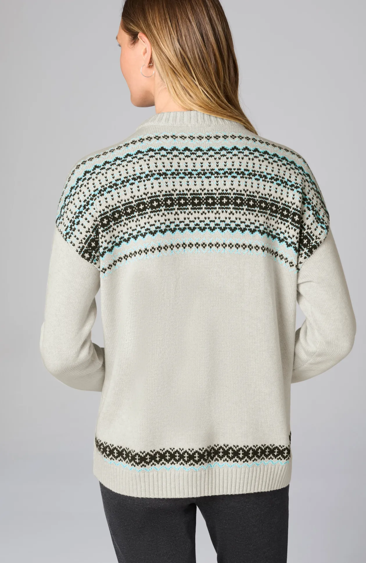 Relaxed Fair Isle Sweater