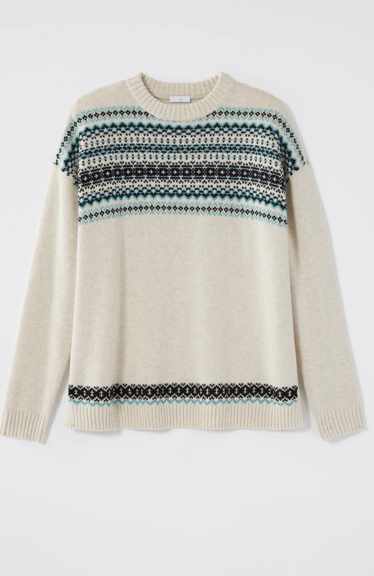 Relaxed Fair Isle Sweater