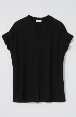 Relaxed Ruffle Top