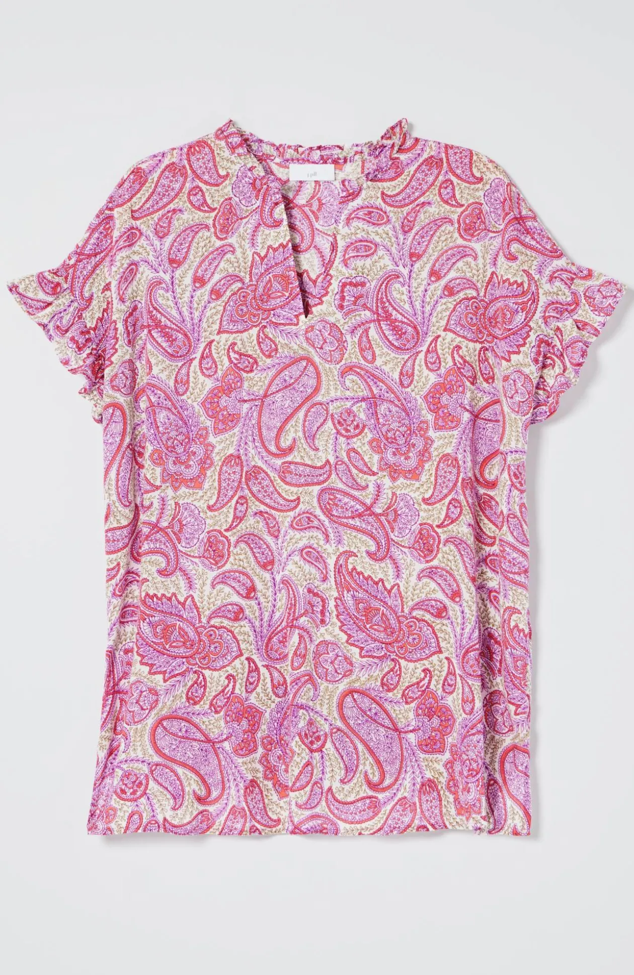 Relaxed Ruffle Top