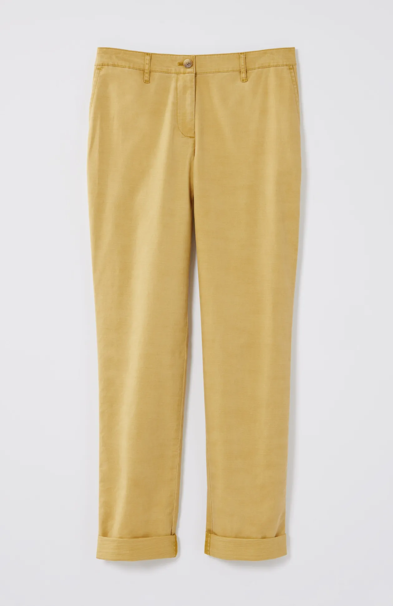 Relaxed Straight-Leg Chino Pants