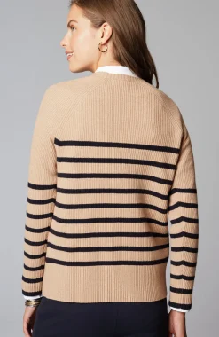 Ribbed Stripe Sweater