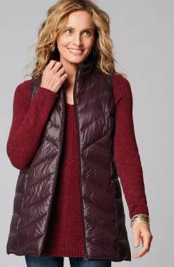Side-Zip Down Puffer Vest