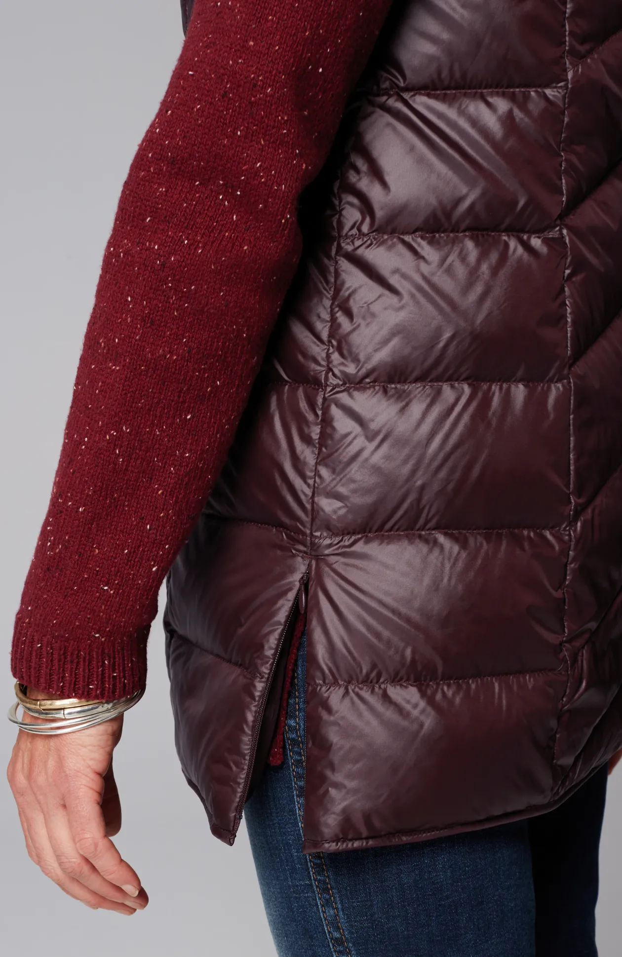 Side-Zip Down Puffer Vest