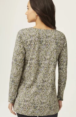 Simply Supima® Side-Slit Tunic