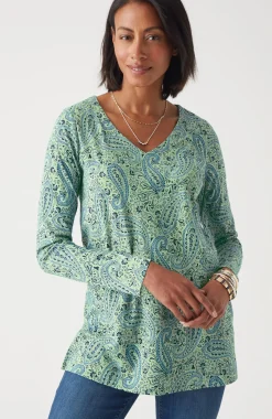 Simply Supima® Side-Slit Tunic