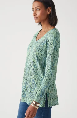 Simply Supima® Side-Slit Tunic