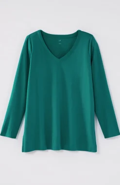 Simply Supima® Side-Slit Tunic