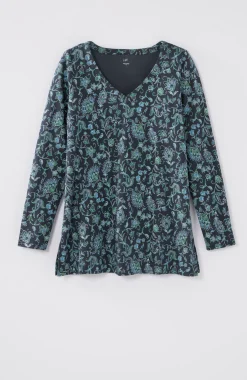 Simply Supima® Side-Slit Tunic