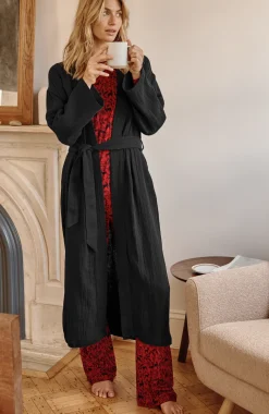 Sleep Cotton-Gauze Robe