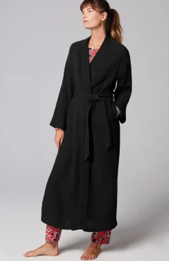 Sleep Cotton-Gauze Robe