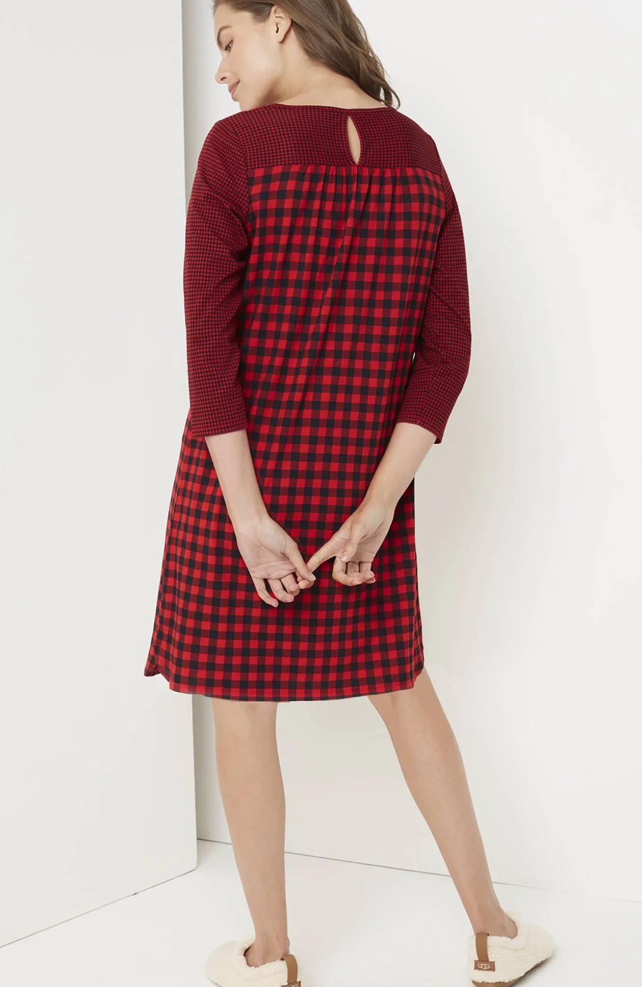 Sleep Ultrasoft Keyhole Gown