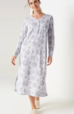 Sleep Ultrasoft Long Sleeve Gown
