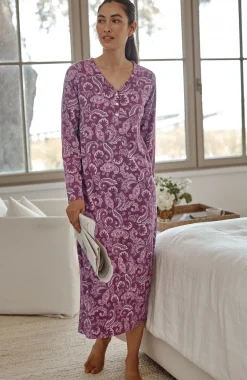 Sleep Ultrasoft Long Sleeve Gown