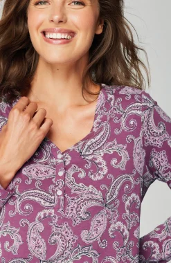 Sleep Ultrasoft Long Sleeve Gown