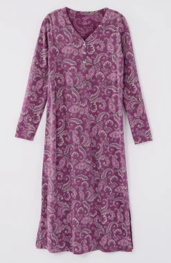 Sleep Ultrasoft Long Sleeve Gown