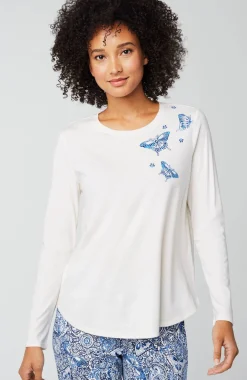 Sleep Ultrasoft Long-Sleeve Top