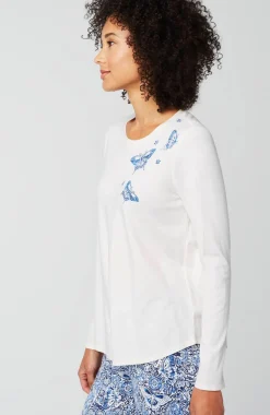 Sleep Ultrasoft Long-Sleeve Top