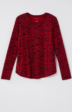 Sleep Ultrasoft Long-Sleeve Top