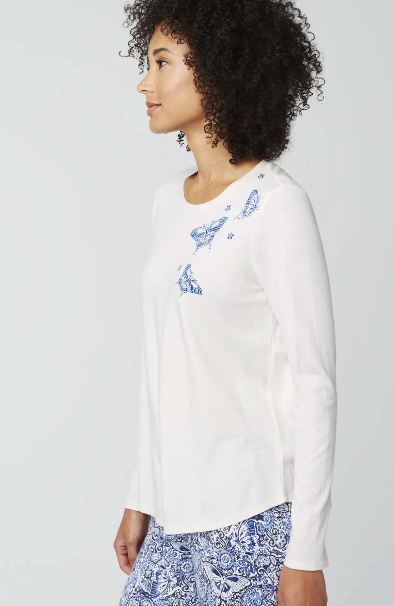 Sleep Ultrasoft Long-Sleeve Top