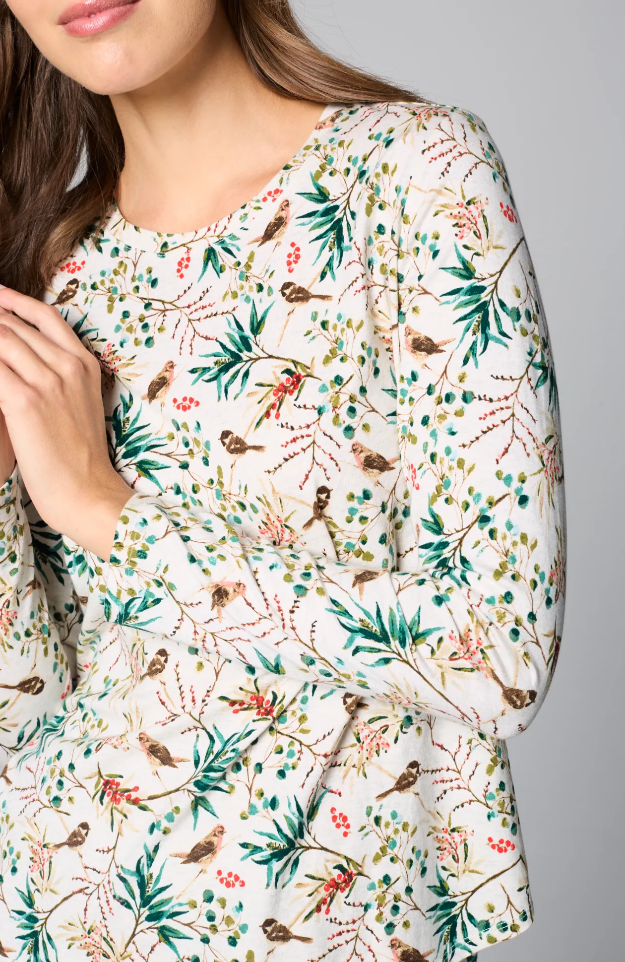 Sleep Ultrasoft Long-Sleeve Top
