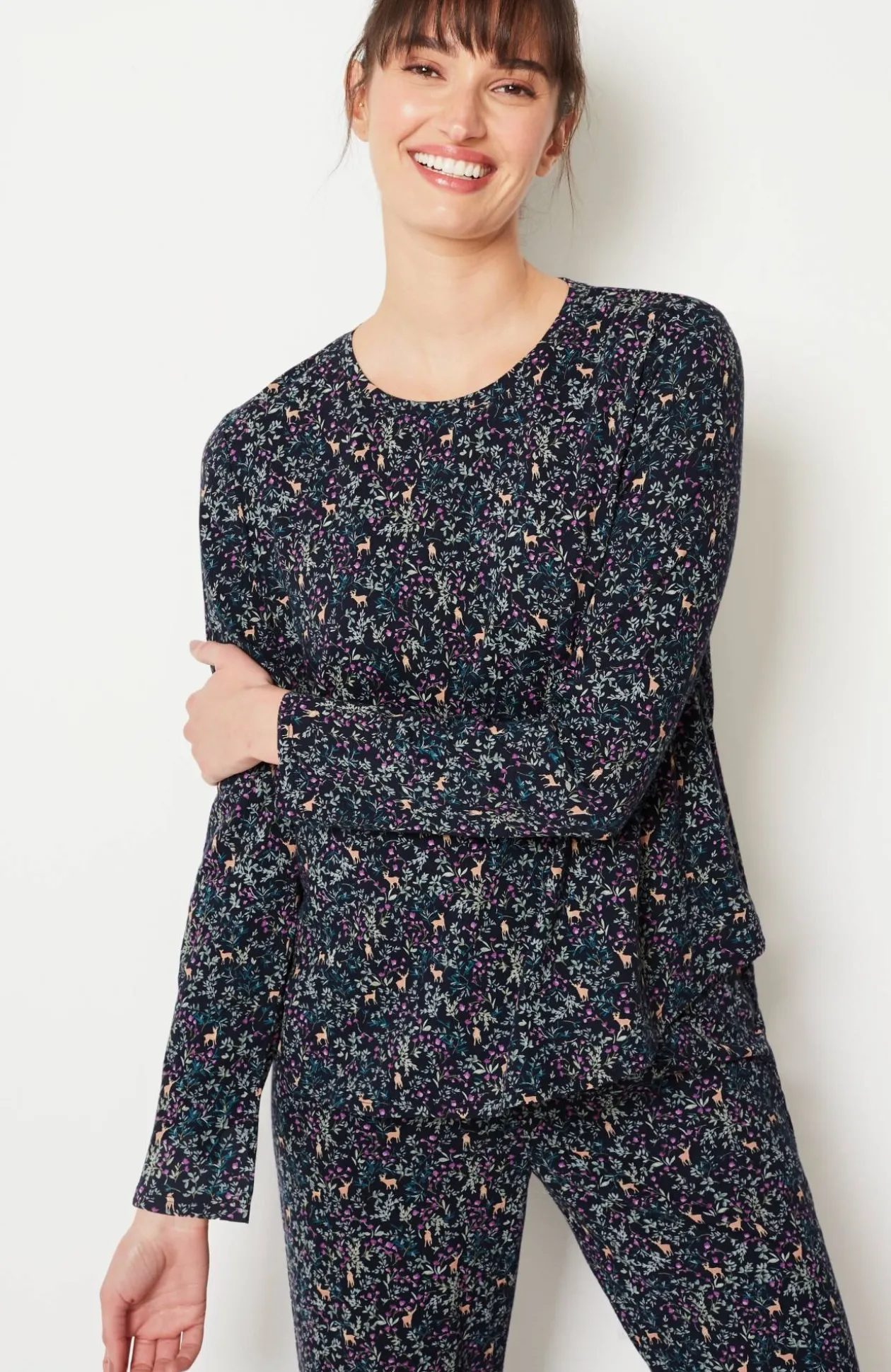 Sleep Ultrasoft Long-Sleeve Top