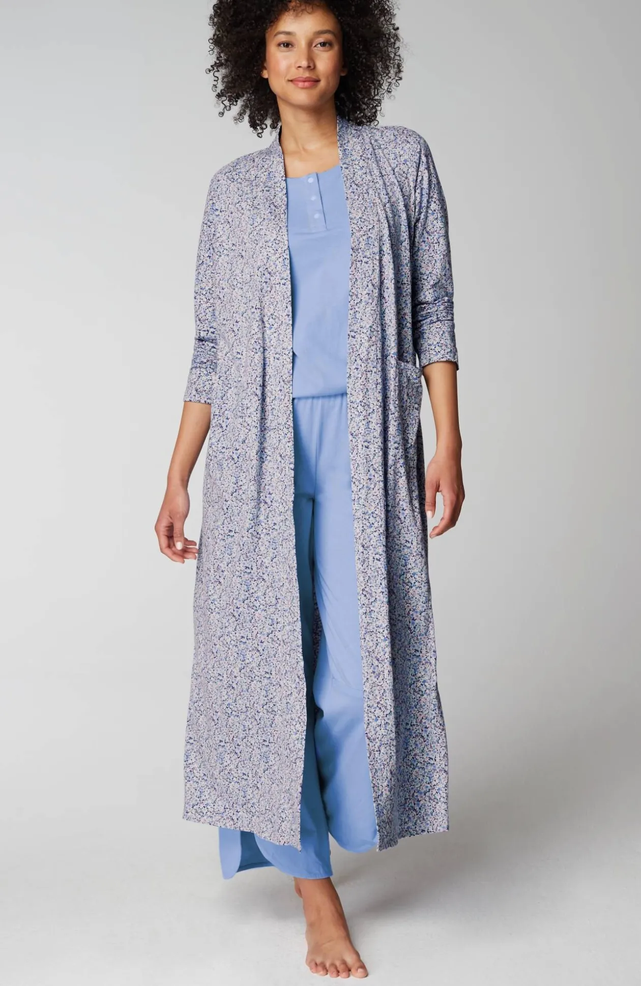 Sleep Ultrasoft Patch-Pocket Robe