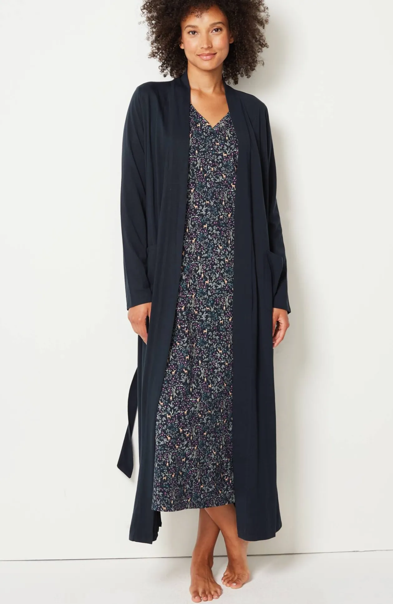 Sleep Ultrasoft Patch-Pocket Robe