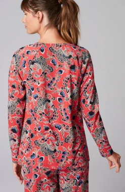 Sleep Ultrasoft Raglan-Sleeve Top
