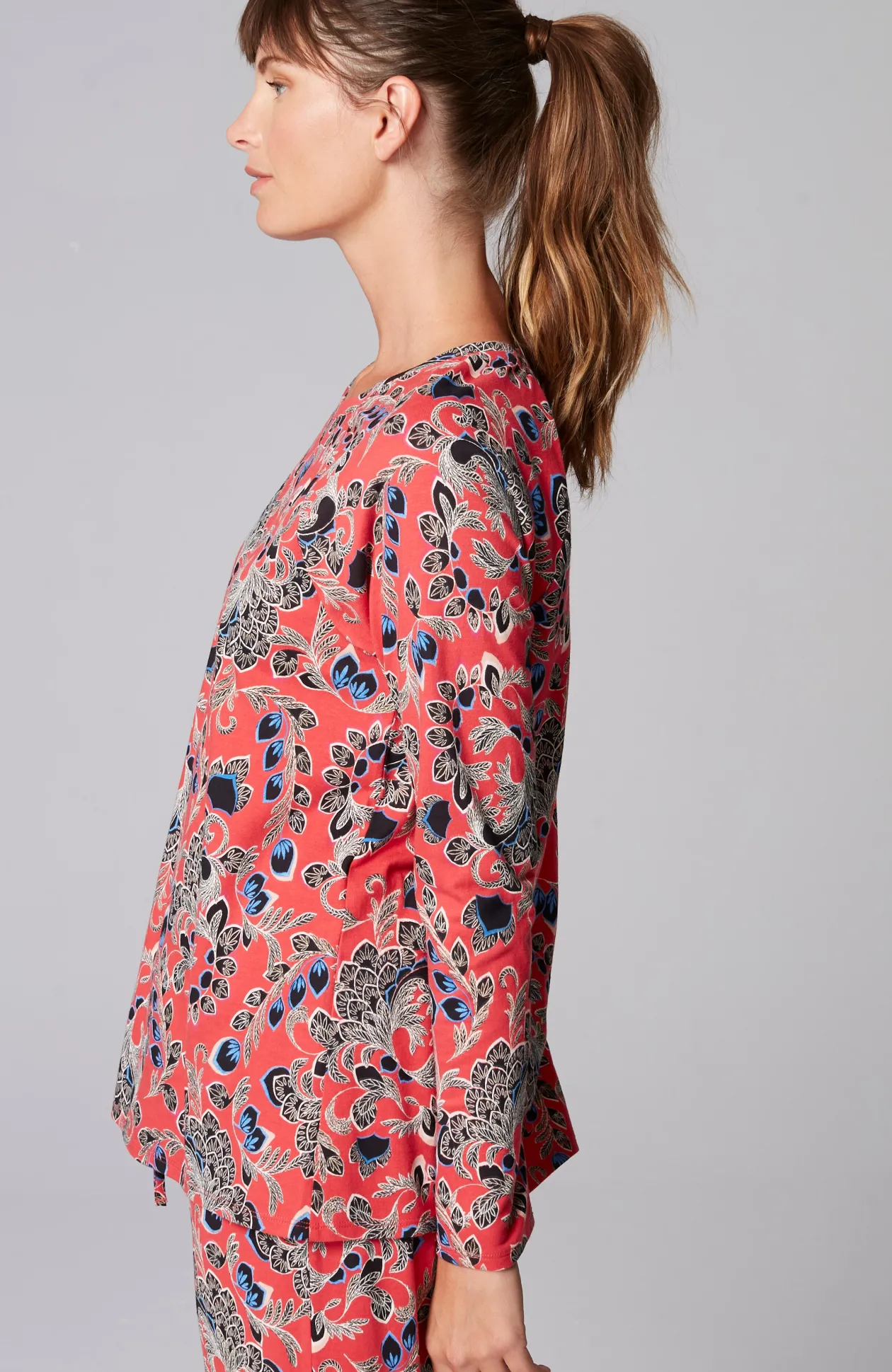 Sleep Ultrasoft Raglan-Sleeve Top