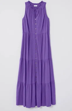 Sleeveless Tiered Maxi Dress