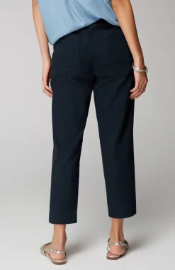 Slim-Leg Twill Cargo Pants