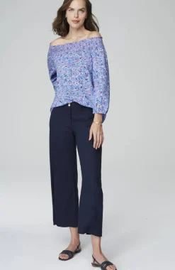 Smocked Two-Way A-Line Top