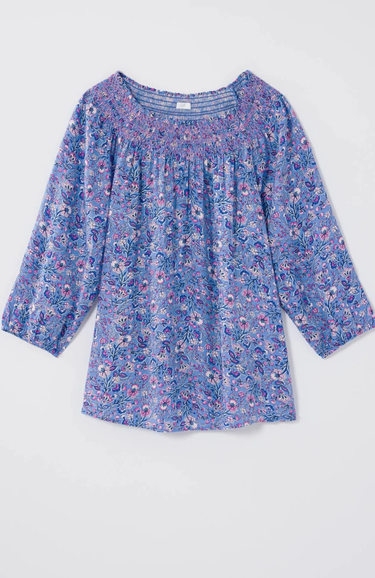 Smocked Two-Way A-Line Top