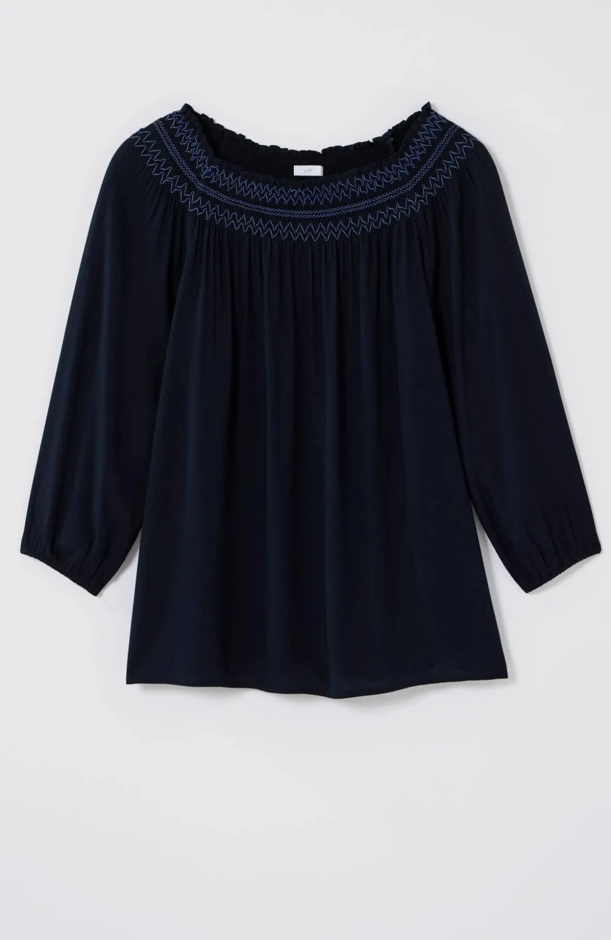 Smocked Two-Way A-Line Top