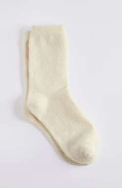 Soft Chenille Crew Socks