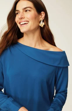Soft Luxe One-Shoulder Top